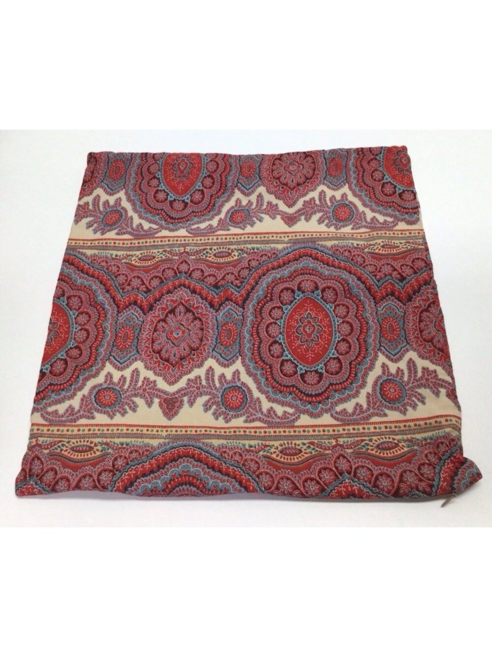 Pottery Barn Pillow Cover Sham Throw Ikat Traditional Eclectic Medallion 18x18